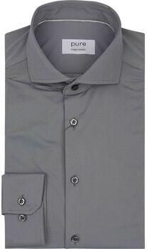 Pure Overhemd Lange Mouw The Functional Shirt Groen
