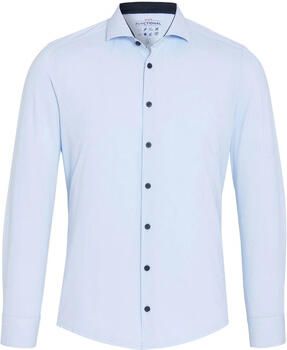 Pure Overhemd Lange Mouw The Functional Shirt Lichtblauw