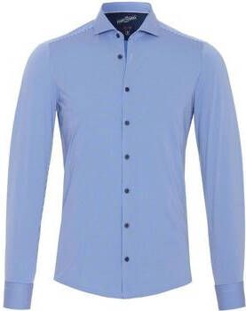 Pure Overhemd Lange Mouw Functional Overhemd Strepen Blauw