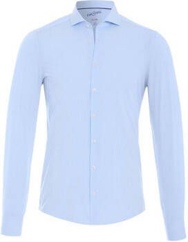 Pure Overhemd Lange Mouw H.Tico The Functional Shirt Strepen Blauw
