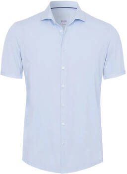Pure Overhemd Lange Mouw The Functional Shirt KM Blauw