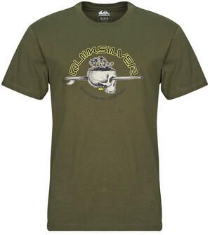 Quiksilver T-shirt Korte Mouw SKULL LINES SS