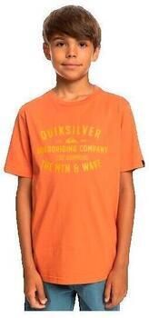 Quiksilver T-shirt Korte Mouw T-shirt Qssurflockup orange