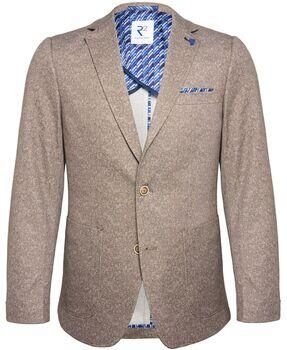 R2 Amsterdam Blazer R2 Jersey Colbert Bruin