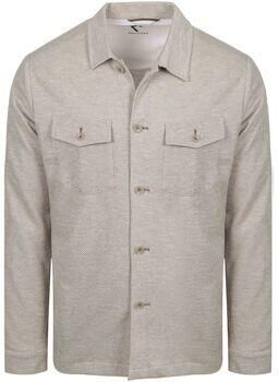 R2 Amsterdam Onderhemd R2 Overshirt Beige