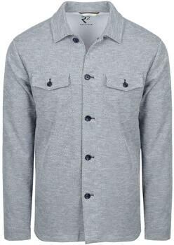 R2 Amsterdam Onderhemd R2 Overshirt Blauw