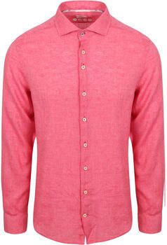R2 Amsterdam Overhemd Lange Mouw R2 Shirt Linen Cherise