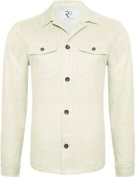 R2 Amsterdam Sweater R2 Overshirt Lichtgroen