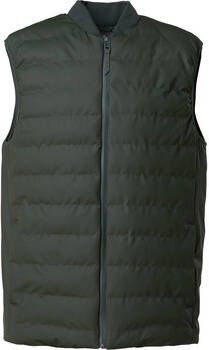 Rains Trainingsjack Bodywarmer Trekker Donkergroen