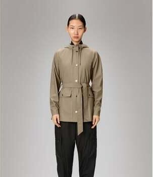 Rains Mantel Curve Jacket Beige