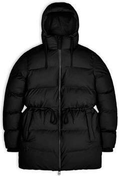 Rains Parka Jas 15370 Puffer W Jacket Black
