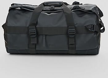 Rains Texel Duffel Tas Functionele Reis Silhouet Black Unisex