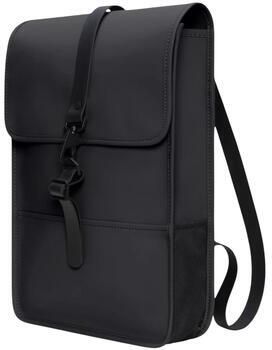 Rains Zwarte Synthetische Mini Rugzak met Verstelbare Banden Black Unisex - Foto 4