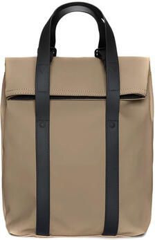 Rains Rugzak BEIGE WAY TOTE BACKPACK MINI