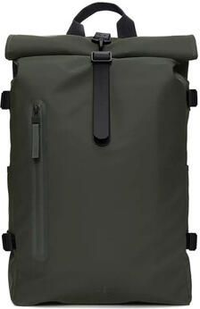 Rains Rolltop Rugzak met Snap Compressie Green Heren - Foto 4
