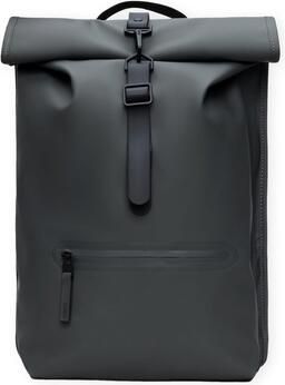 Rains Rugzak Rolltop Rucksack W3 Dark Grey - Foto 1