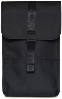 Rains Stijlvolle Zwarte Trail Rugzak Zwart Unisex - Foto 5