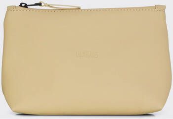 Rains Minimalistische Waterdichte Clutch Tas Beige Unisex