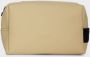 Rains Minimalistische Waterdichte Beautycase Beige Unisex - Thumbnail 1