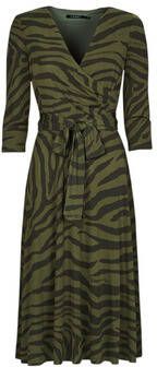 Lauren Ralph Lauren Midi-jurk met dierenprint model 'Carlyna'