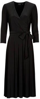 Lauren Ralph Lauren Midi-jurk met strikceintuur model 'CARLYNA'