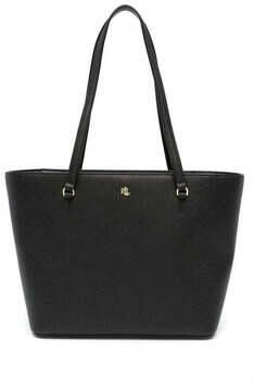 Lauren Ralph Lauren Shopper van leer met labelapplicatie model 'KARLY'