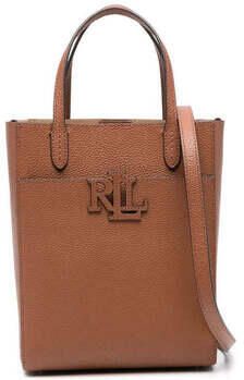 Lauren Ralph Lauren Shoppers & Totes Cmryn Sm Shp-Tote-Small in bruin - Foto 4