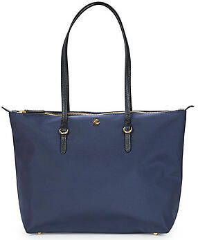 Lauren Ralph Lauren Shoppers & Totes Keaton 26-Tote-Medium in blauw - Foto 4