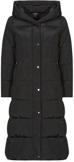 Lauren Ralph Lauren Slim fit gewatteerde lange jas met capuchon