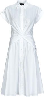 Lauren Ralph Lauren Overhemdjurk met knoopdetail model 'CIAN'