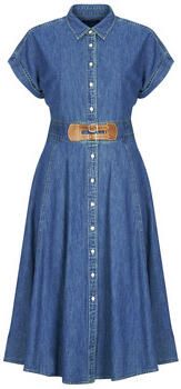 Lauren Ralph Lauren Jeansjurk met knoopsluiting model 'ERLAINA' - Foto 3