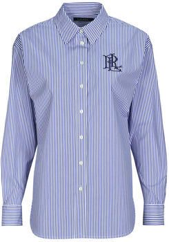 Lauren Ralph Lauren Regular fit overhemdblouse met logostitching model 'KOTTA'