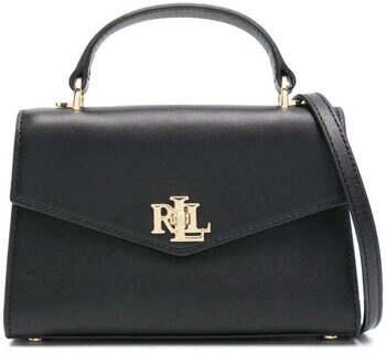 Lauren Ralph Lauren Satchels Farrah Sm-Satchel-Small in zwart - Foto 4
