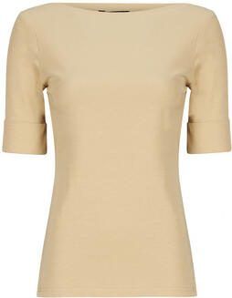 Lauren Ralph Lauren T-Shirt Lange Mouw JUDY-ELBOW SLEEVE-KNIT