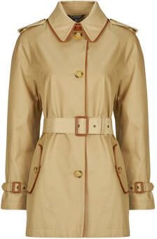 Lauren Ralph Lauren Trenchcoat met schoudertrensjes en riem - Foto 4