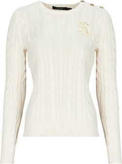 Lauren Ralph Lauren Gebreide pullover met labelstitching model 'MONTIVA' - Foto 4