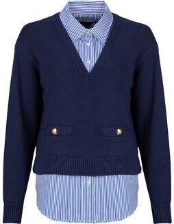 Lauren Ralph Lauren regular fit gebreide pullover van puur katoen - Foto 3