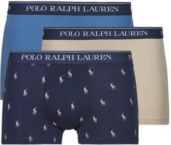 Polo Ralph Lauren Underwear Boxershort met elastische band met label in een set van 3 stuks model 'CLASSIC'