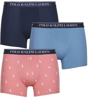 Polo Ralph Lauren Underwear Boxershort met elastische band met logo in een set van 3 stuks