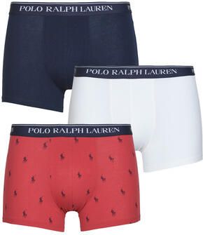Polo Ralph Lauren Underwear Boxershort met elastische band met logo in een set van 3 stuks