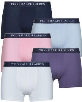 Polo Ralph Lauren Underwear Boxershort met logostitching in een set van 5 stuks