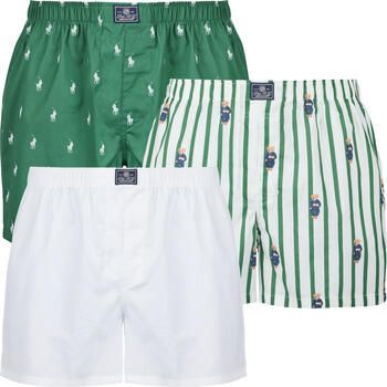 Polo Ralph Lauren Underwear Boxershorts van puur katoen in een set van 3 - Foto 4