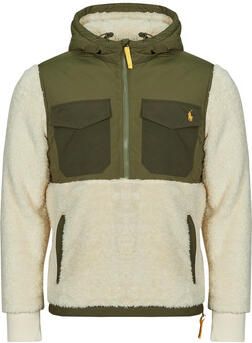 Polo Ralph Lauren Beige Khaki Fleece Jas Green Heren - Foto 7