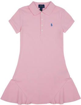 Polo Ralph Lauren Kids Mini-jurk met labelstitching