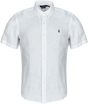 Polo Ralph Lauren Overhemd Korte Mouw CHEMISE MANCHES COURTES COUPE DROITE EN LIN