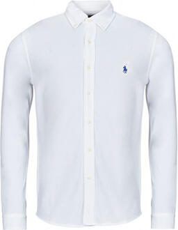 Polo Ralph Lauren Overhemd Lange Mouw CHEMISE AJUSTEE COL BOUTONNE EN POLO FEATHERWEIGHT - Foto 16