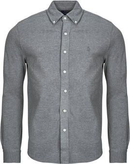 Polo Ralph Lauren Overhemd Lange Mouw CHEMISE AJUSTEE COL BOUTONNE EN POLO FEATHERWEIGHT