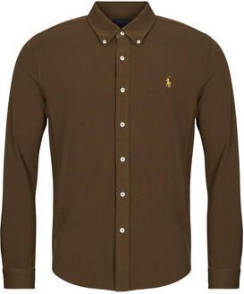 Polo Ralph Lauren Overhemd Lange Mouw CHEMISE AJUSTEE COL BOUTONNE EN POLO FEATHERWEIGHT