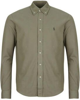Polo Ralph Lauren Overhemd Lange Mouw CHEMISE AJUSTEE COL BOUTONNE EN POLO FEATHERWEIGHT