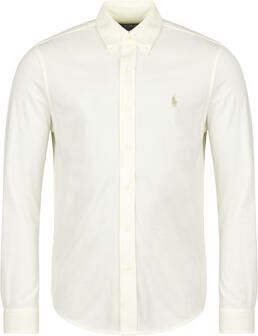 Polo Ralph Lauren Overhemd Lange Mouw CHEMISE AJUSTEE COL BOUTONNE EN POLO FEATHERWEIGHT